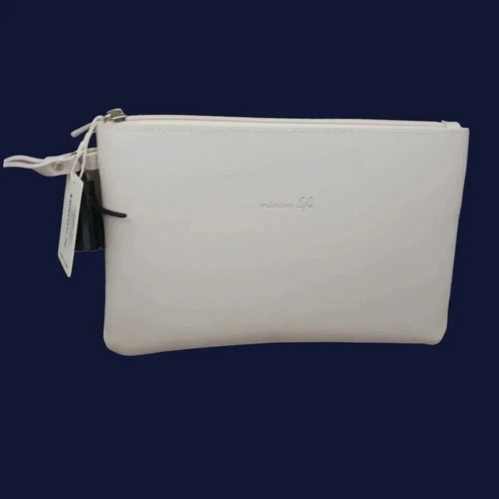 Miniso life simple cosmetic bag color beige